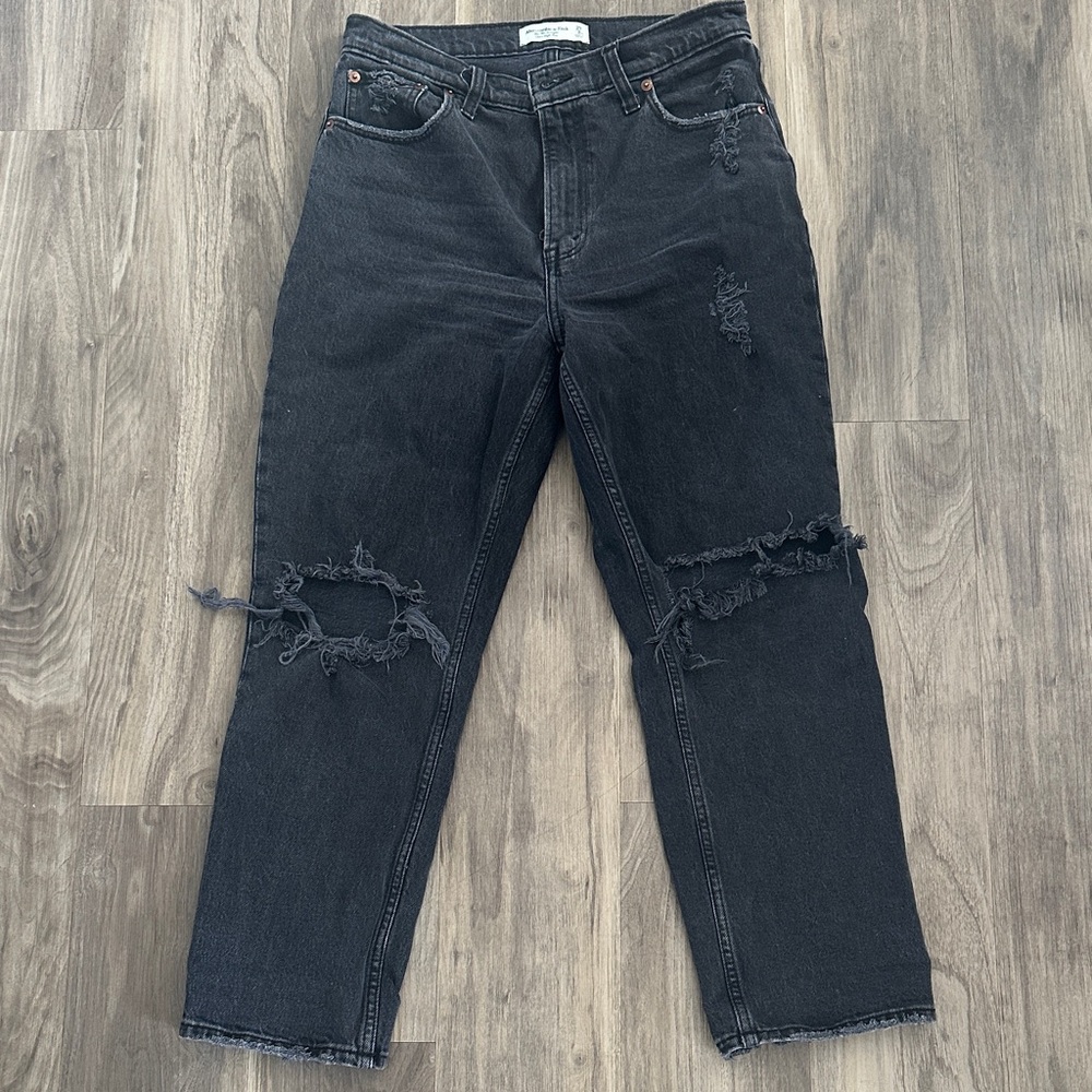 Abercrombie and fitch The ‘90s Straight Ultra High Rise 29/8 XS